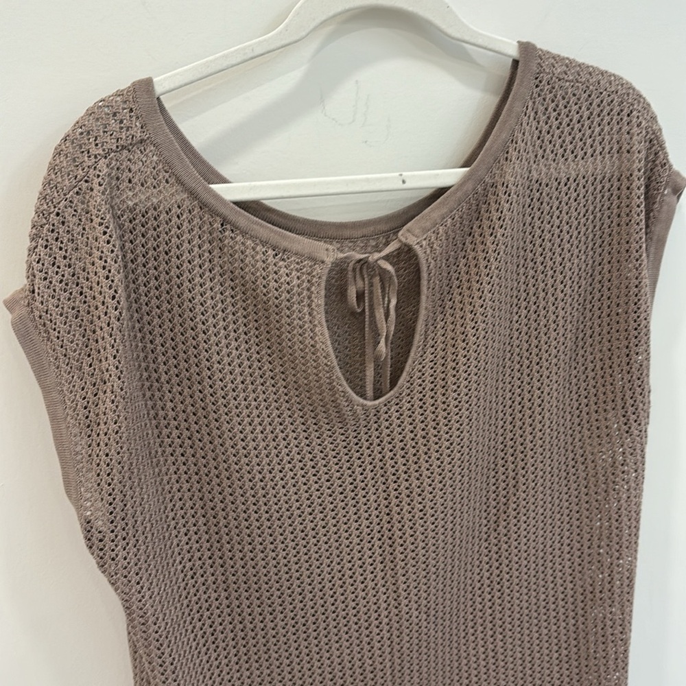 Bobi Black crochet cover up - M - Picture 2 of 3